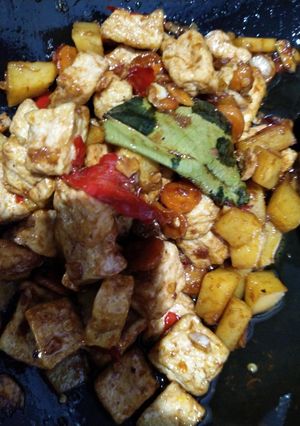 Foto resep Tumis tahu kentang & wortel