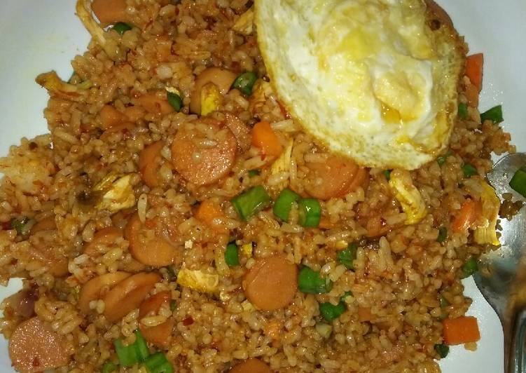 Langkah Mudah untuk Menyiapkan Nasgor telur bebek Anti Gagal