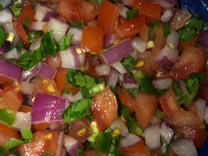 Easy Way Prepare Pico de Gallo (spicy) which Delicious
