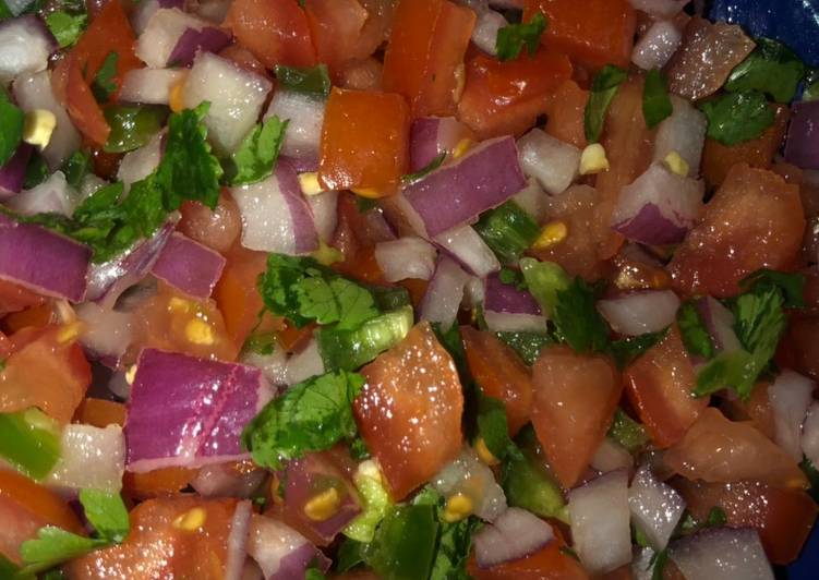 Steps to Prepare Any-night-of-the-week Pico de Gallo (spicy)