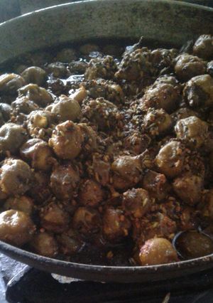 A picture of Gunde pickle/lisoda pickle.