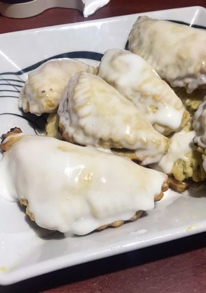 Una foto de Empanadillas de cayote y nuez en masa de hojaldre