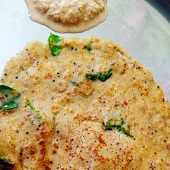 A picture of Samba rava adai dosa.