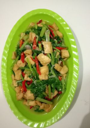 Foto resep Caisim tahu saus tiram