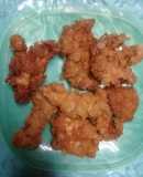 Pollo frito con sabritas