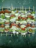 Chicken and Vegetable Shish Tawook