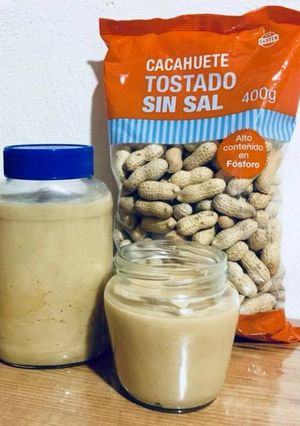 Una foto de Crema de cacahuetes