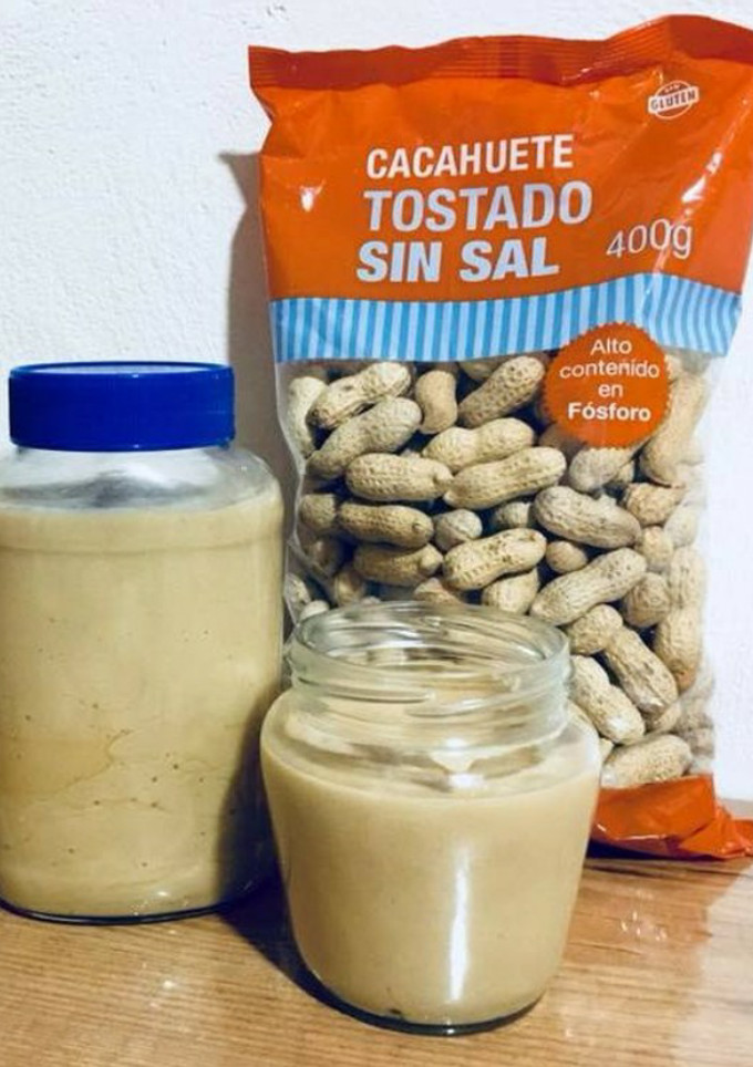 Una foto de Crema de cacahuetes