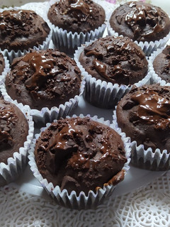 Una foto de Muffins de Chocolate del Tipo Starbucks