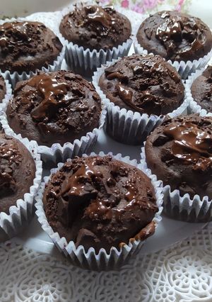 Una foto de Muffins de Chocolate del Tipo Starbucks