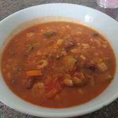 A picture of Loaded Vegetable Soup.