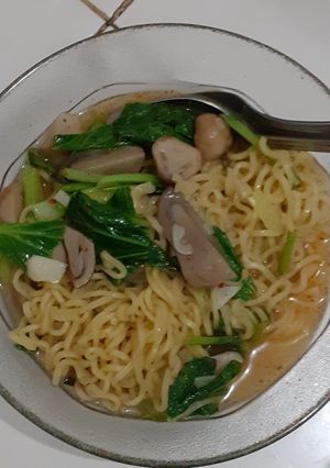 Foto resep Mie jamur