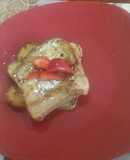 Pan Francés con Fresas