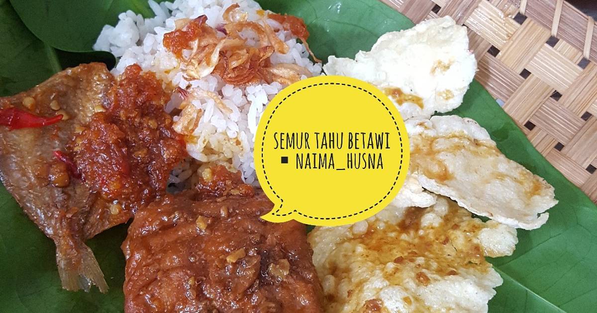 Resep Semur Tahu Betawi Oleh Naima Husna Cookpad