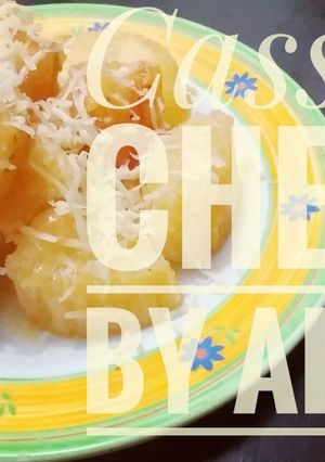 Foto resep Singkong Keju Pecah Merekah (Cassava Cheese)