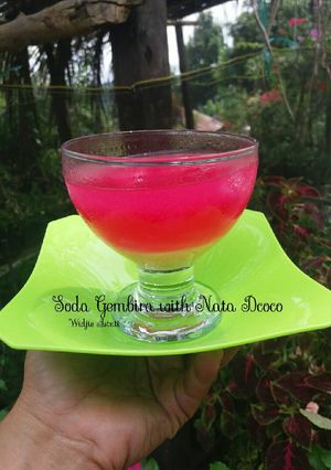 Foto resep Soda Gembira with Nata De coco