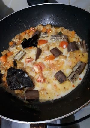 Foto resep Lodeh Terong Tempe tanpa Santan