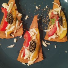 A picture of Whole Wheat Fenugreek Nachos Chat 😋.
