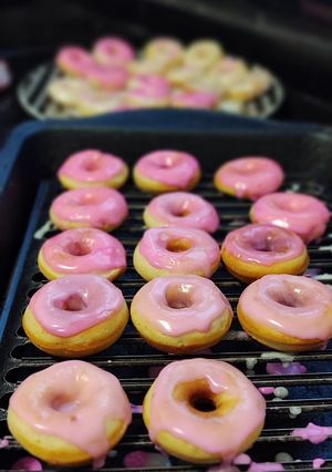 Una foto de Mini donas al horno o máquina súper económicas y ricas,