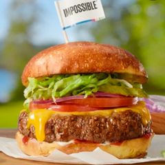 A picture of Impossible Burger Knockoff.