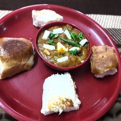 A picture of Mumbai Pav Bhaji.