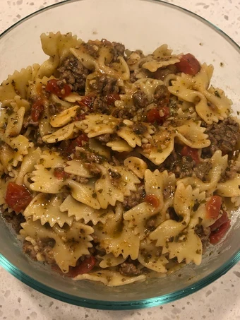 Easy Ways Prepare Recipes Beef Pesto Farfalle the So Delicious Really Delicious.