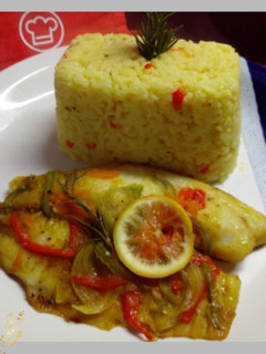 Una foto de Pescado al horno