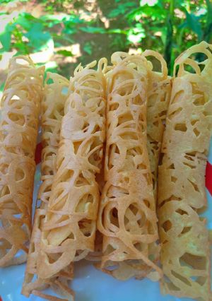 Foto resep Kue Jaring Laba-Laba