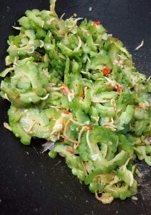 Foto resep Tumis teri pare