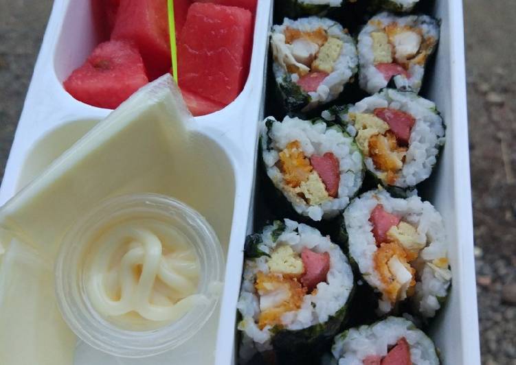 Kimbab Mini Sederhana
