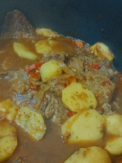Una foto de Bifes a la criolla