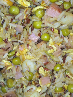 Una foto de Arroz tres delicias
