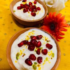 A picture of Curd chura.