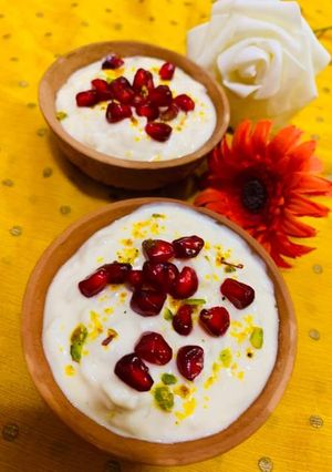 A picture of Curd chura.
