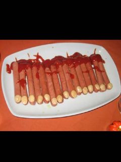 Una foto de Deditos sangrientos