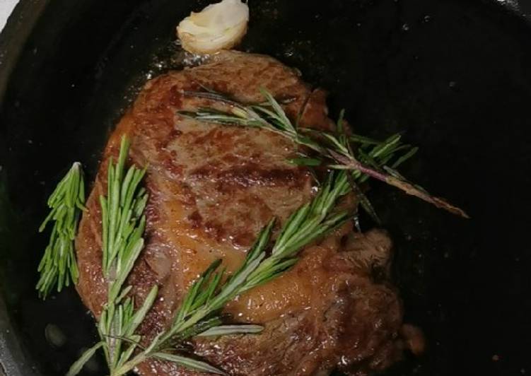 Recipe of Speedy Ribeye steak, chimichuri