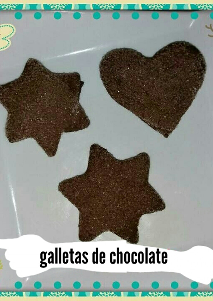 Una foto de Galletas de chocolate