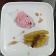 Banana hot con helado
