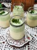 393. Panna Cotta Matcha