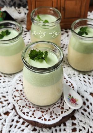 Foto resep 393. Panna Cotta Matcha