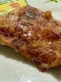 Churrasco de cerdo a la mostaza