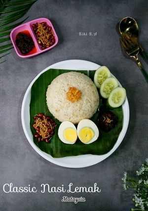 Foto resep Classic Nasi Lemak Malaysia