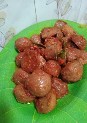 Foto resep Bakso mercon spesial #28