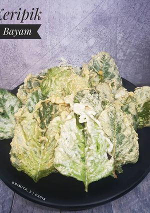Foto resep Keripik bayam