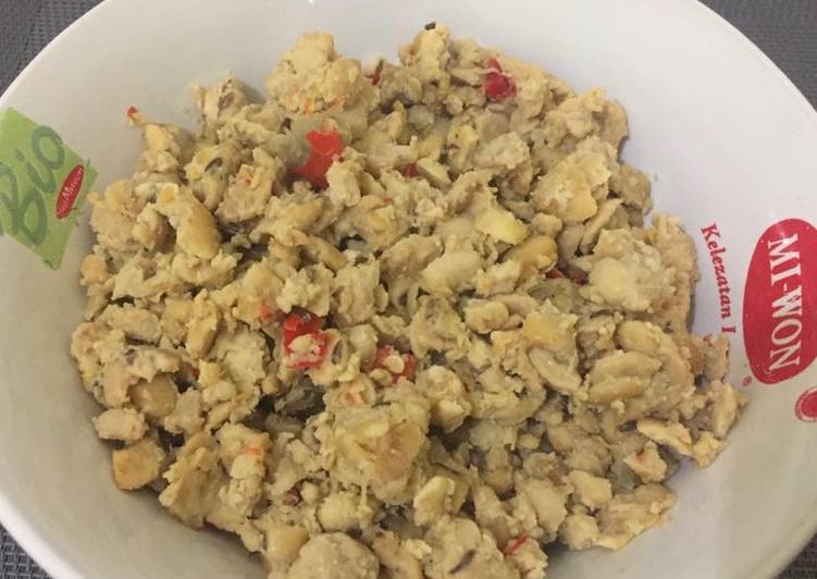 Cara Membuat Tempe kukus, Bikin Ngiler