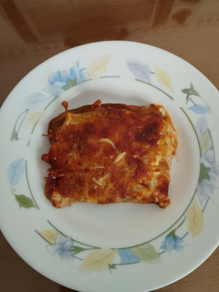 Una foto de Pastel de berenjenas