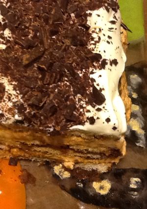 Una foto de Vainillas con Mouusse de dulce de leche