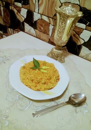 صورة لوصفة ارز بالجلبانة 😘😘😘😜