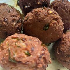 A picture of Mutton Keema Balls.