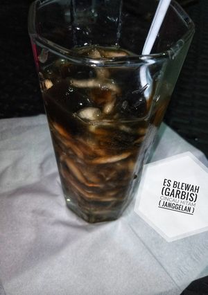 Foto resep 77.Es Blewah (Garbis) Cincau Hitam (Janggelan)👌